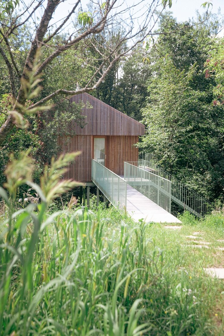 Baumhaus Buchengrün außen | © Robert Anagnostopoulos