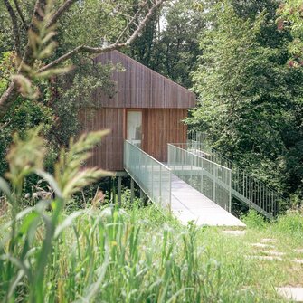 Baumhaus Buchengrün außen | © Robert Anagnostopoulos