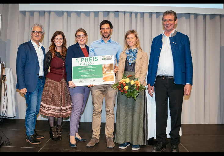 Platz 1 Biokräuterei Mathiasnhof beim Innovations Markentag 2022 | © Daniel Gollner / Urlaub am Bauernhof